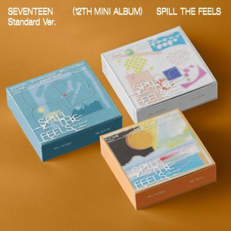 [B2B] SEVENTEEN - Vol. 12 [SPILL THE FEELS] (feel blue. ver) / (feel blue. ver)세븐틴 - 미니 12집 [SPILL THE FEELS]