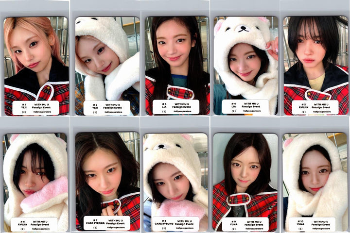 ITZY "Motto" - Withmuu Fansign Event Photocard R2 [26.06.11]