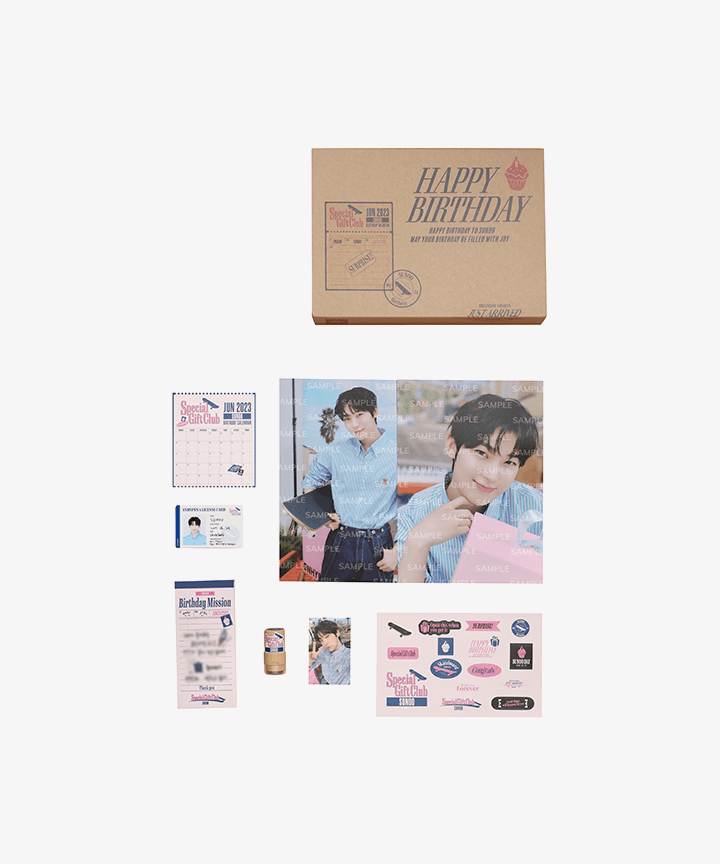 [In Stock MD] Sunoo (Of Enhypen) "Special Gift Club" - Official MD [SPECIAL PACKAGE] - HALLYUSUPERSTORE
