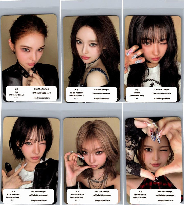 IZNA "SET THE TEMPO" - Official Photocard (POSTCARD Ver.) [26.06.09]