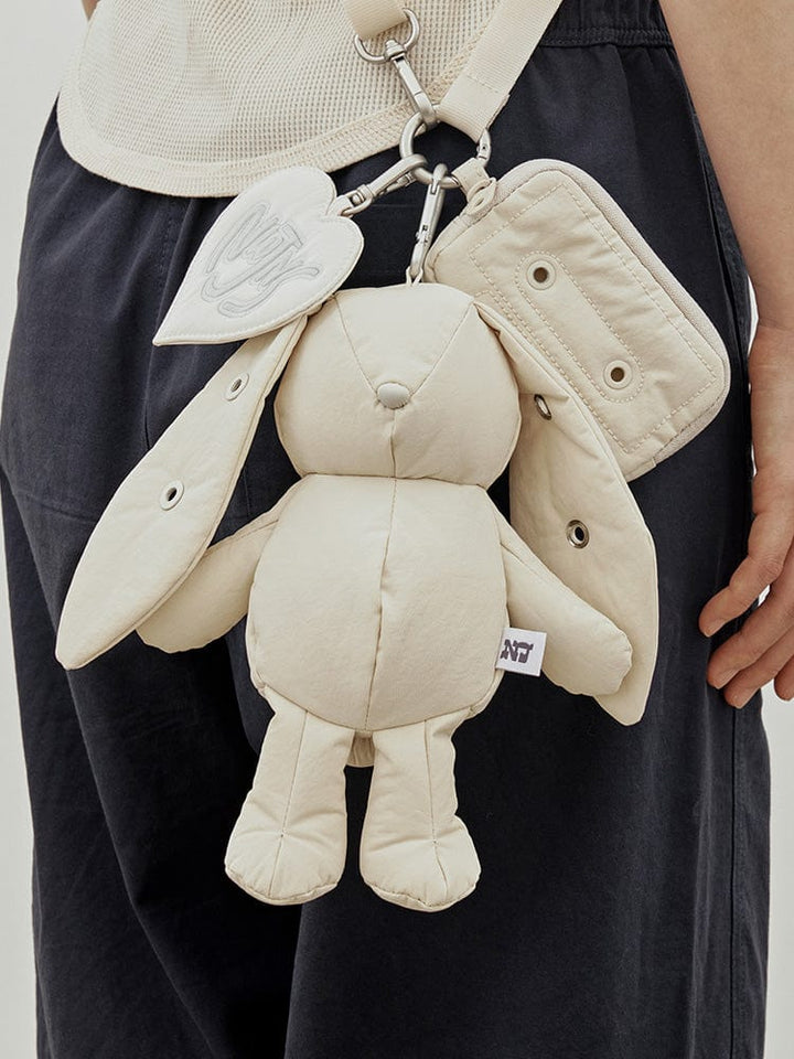 NJ x Coller Rabbit Pouch (WHITE)