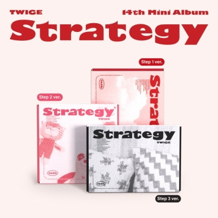 [B2B] TWICE - Mini 14집 STRATEGY (2 Ver. out of 3) / 쇼핑몰)트와이스 (TWICE) - 미니 14집 [STRATEGY] 3종중 2버젼