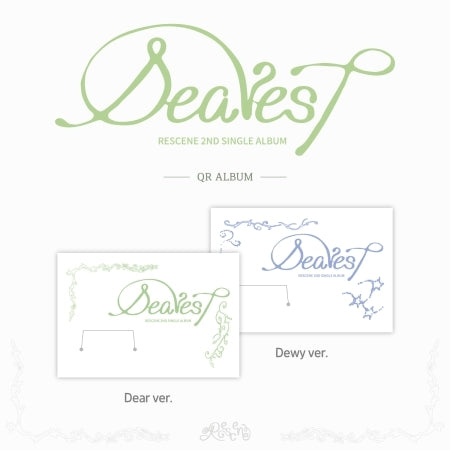 [B2B] RESCENE (리센느) - 2nd Single Album [Dearest] (QR Ver.) / RESCENE (리센느) - 싱글 2집 [Dearest] (QR VER.)