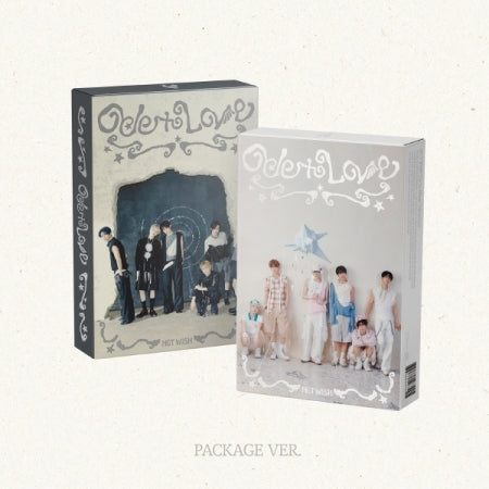 [SOLD OUT] [음반사 도매] 엔시티 위시 (NCT WISH) - 정규 1집 [Ode to Love] (Package Ver.) [초회 한정반에 한해 포토카드 추가 동봉] 랜덤