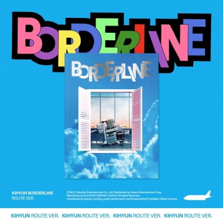 [B2B] KIHYUN - EP [BORDERLINE] (ROUTE VER.) / 기현 (KIHYUN) - EP [BORDERLINE] (ROUTE VER.)
