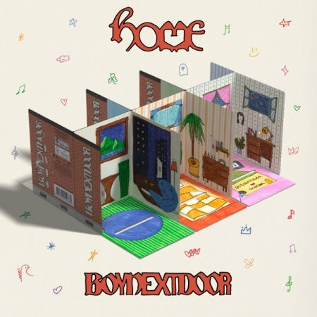[B2B] BOYNEXTDOOR - 1st Studio Album [HOME] (Weverse Albums ver.) (Random Ver. Out of 6) / 보이넥스트도어 - 1st Studio Album [HOME] (Weverse Albums ver.) 6종 중 랜덤