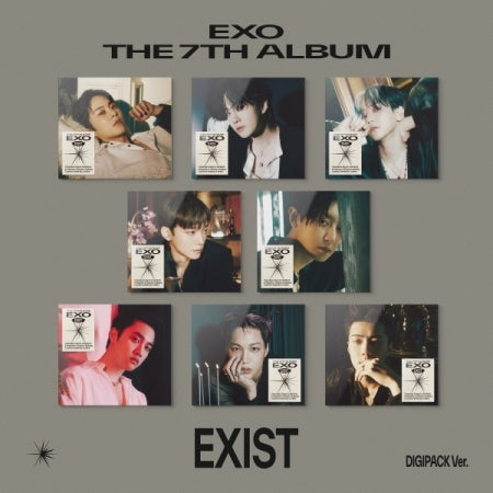 [SOLD OUT] 엑소 (EXO) - 정규 7집 [EXIST] (Digipack Ver.) * 멤버중복가능성있음