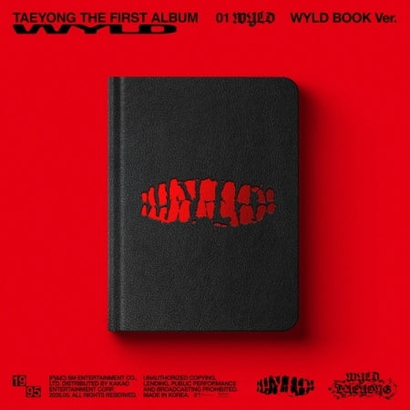 [SOLD OUT] [음반사 도매] 태용 (TAEYONG) - 정규 1집 [WYLD] (WYLD BOOK Ver.)