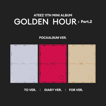 [B2B] ATEEZ - 11th EP [GOLDEN HOUR : Part.2] (POCAALBUM VER.) / (diary. ver) 에이티즈 (ATEEZ) - 11th EP [GOLDEN HOUR : Part.2] (POCAALBUM VER.)
