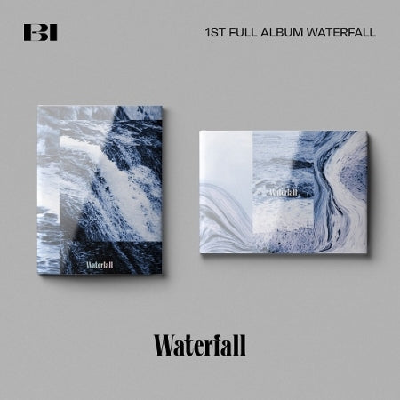 [B2B] B.I - 1st Full Album [WATERFALL] (2 Ver. Available) / 비아이 (B.I) - 1st Full Album [WATERFALL] [커버2종]