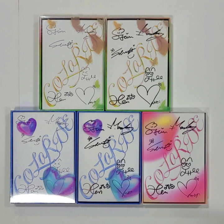 Weeekly 5th Mini "ColoRise" - Hand Autographed(Signed) Promo Album [23.11.06] - HALLYUSUPERSTORE