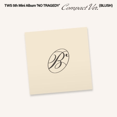 [B2B] TWS - 5th Mini Album [NO TRAGEDY] COMPACT Ver. (BLUSH) / [음반사 도매] 투어스 (TWS) - 미니 5집 [NO TRAGEDY] COMPACT Ver. (BLUSH)