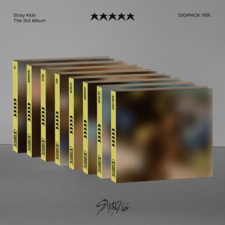 [B2B] Stray Kids - Vol. 3 [★★★★★ (5-STAR)] (Digipack Ver.) / (현진) 스트레이 키즈 (Stray Kids) - 3집 [★★★★★ (5-STAR)] (DIGIPACK VER.)
