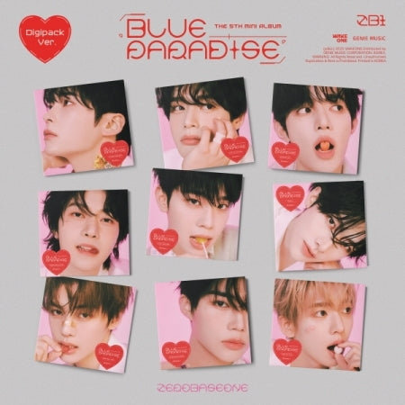[B2B] ZEROBASEONE - Vol. 5 [BLUE PARADISE] Digipack Ver. (Han Yu Jin) / 쇼핑몰) 제로베이스원 - 미니 5집 [BLUE PARADISE] Digipack Ver. (한유진)