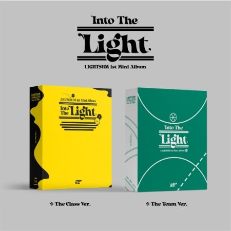 [B2B] LIGHTSUM - Into The Light (1st Mini Album) (Random Ver. Out of 2) / (the case. ver)라잇썸 (LIGHTSUM) - Into The Light (1ST 미니앨범) (2종 중 랜덤 1종)