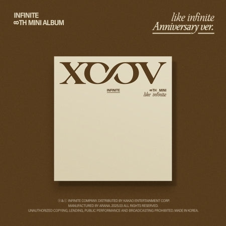 [B2B] INFINITE - 8th Mini Album [LIKE INFINITE] (Anniversary ver.) / 인피니트 (INFINITE) - 미니 8집 [LIKE INFINITE] (Anniversary ver.)