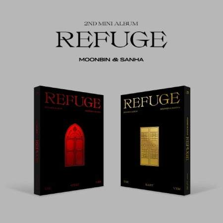 [B2B] ASTRO Moonbin &amp; Sanha - REFUGE (2nd Mini Album) (The West Ver.) / (the west. ver) 문빈&amp;산하 (ASTRO) - REFUGE (2ND 미니앨범)