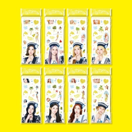 [SOLD OUT] [쇼핑몰] Hearts2Hearts (하츠투하츠) - 미니 2집 [Lemon Tang] (Sticker Ver.)(스마트앨범) 8종 중 랜덤