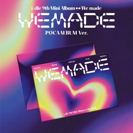 [B2B] i-dle (G)I-DLE - Mini Album Vol. 9 [We made] (POCAALBUM Ver.) / [쇼핑몰]i-dle (아이들) - 미니 9집 [We made] (POCAALBUM Ver.)