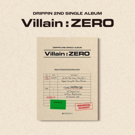[B2B] DRIPPIN - Villain : ZERO (2nd Single Album) / 드리핀 (DRIPPIN) - Villain : ZERO (2ND 싱글앨범)