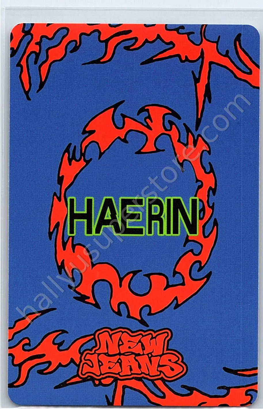 NewJeans - Haerin - How Sweet B version line friends photocard set pop-up store