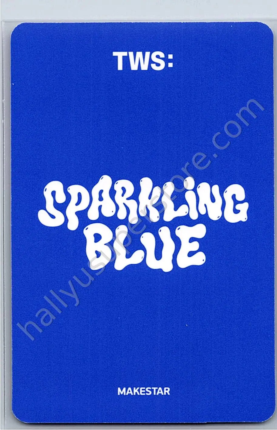 TWS - Kyungmin - Sparkling Blue makestar pob (pre-order benefit)