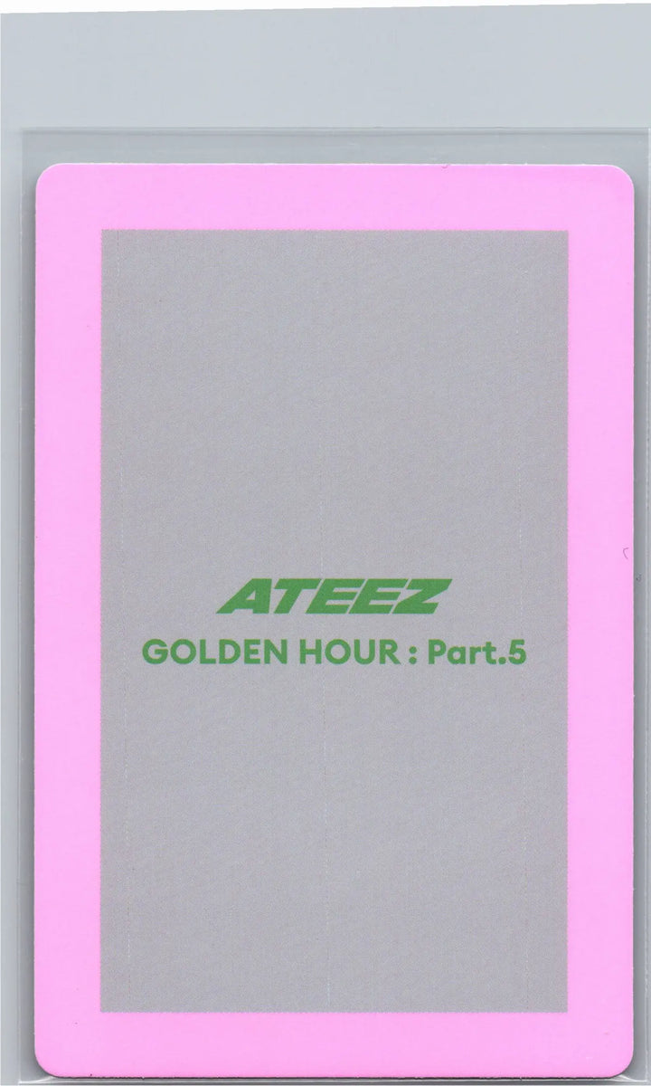 ATEEZ "GOLDEN HOUR : Part.5" - Official Photocard (A ver.) [26.06.26]