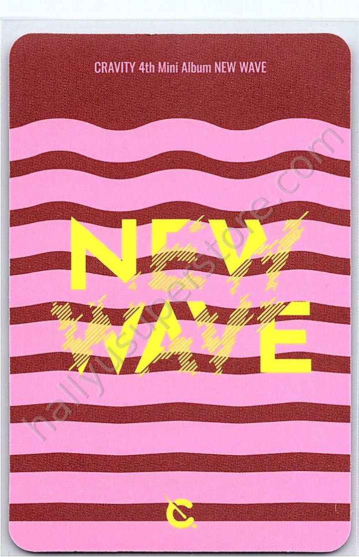 CRAVITY - Unit - NEW WAVE ‘us’ version album photocard