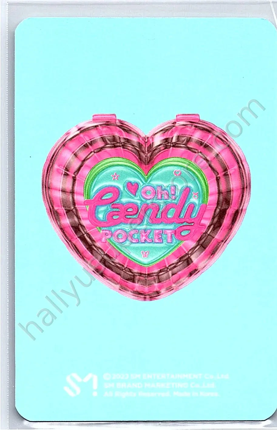 aespa - Giselle - Oh! Caendy Pocket MD holographic (hologram) merch photocard trading card