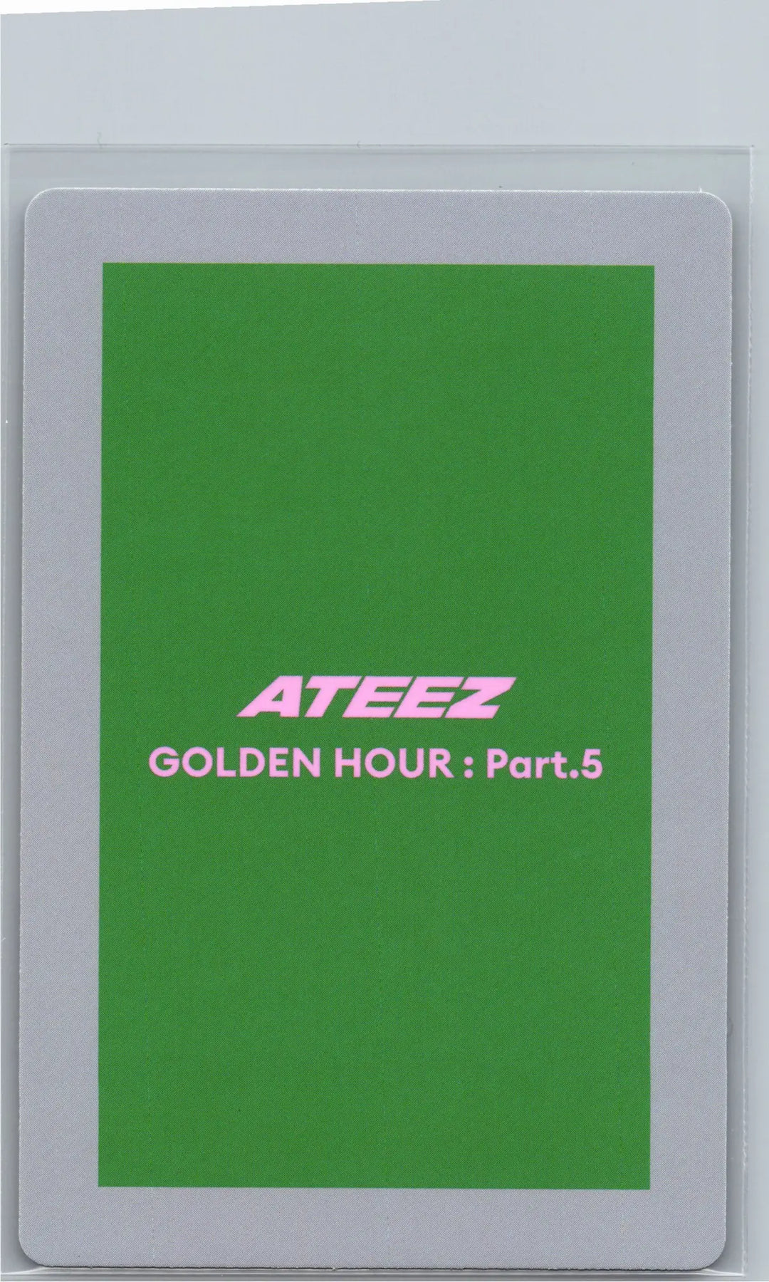 ATEEZ "GOLDEN HOUR : Part.5" - Official Photocard (Diary ver.) [26.06.26]
