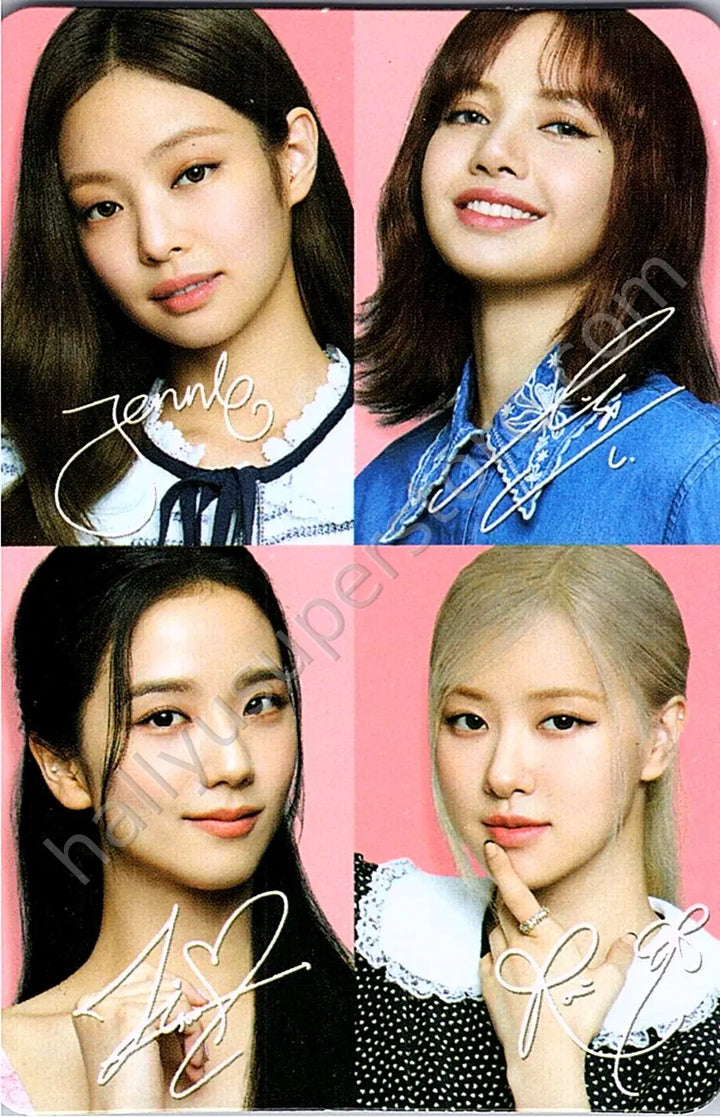 BLACKPINK - Unit - BLACKPINK x Oreo brand collaboration mini photocard