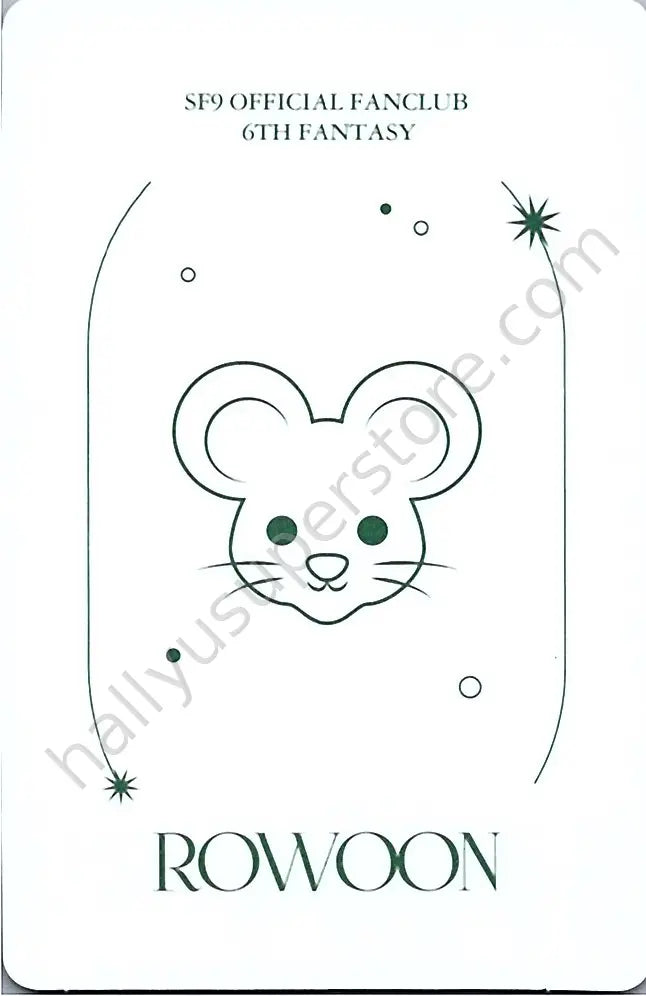 SF9 - Dawon - Sequence album photocard