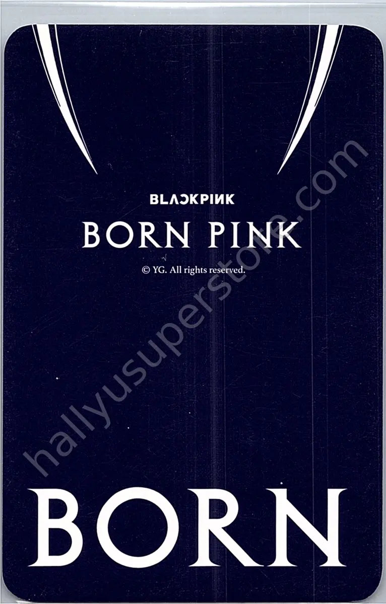 BLACKPINK - Lisa - BLACKPINK - Lisa - BORN PINK Album merch photocard Toploader kit photocard set