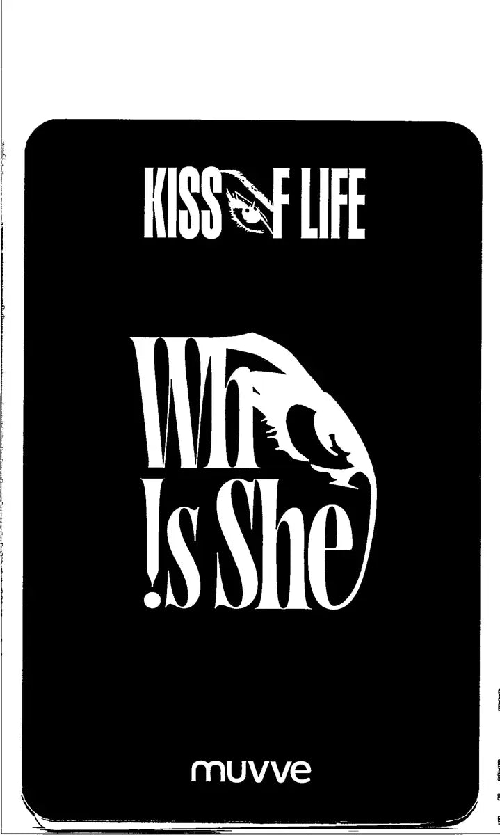 KISS OF LIFE "Who is she" - MUVVE Fansing Event Photocard (Who Ver.) [26.06.12]