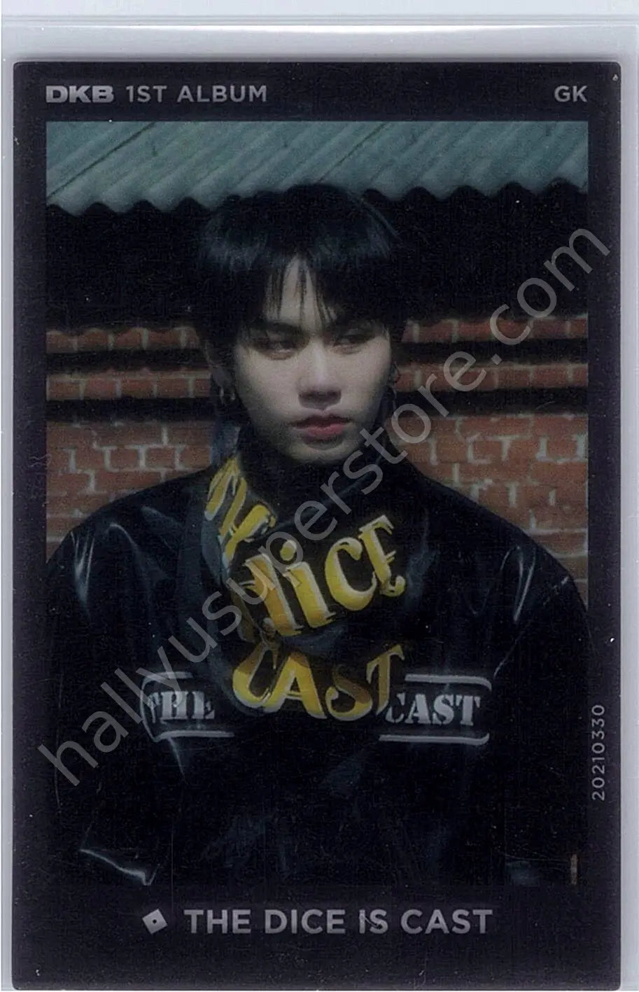 DKB - GK - The Dice Is Cast Album album photocard clear (translucent)