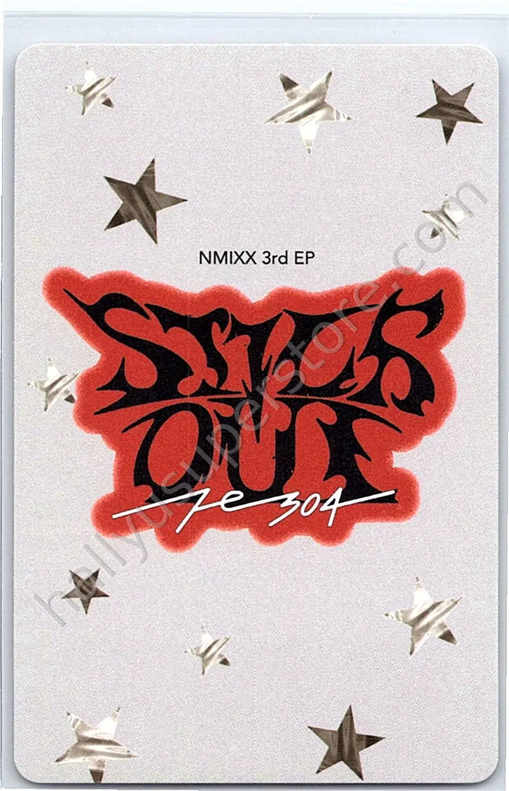 NMIXX - Sullyoon - Fe3O4: STICK OUT album photocard nemo version nephelomancy version photocard set