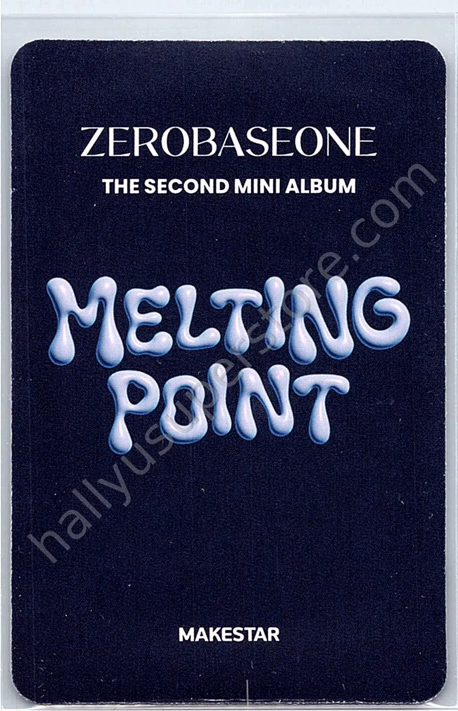 ZEROBASEONE - Hao - Melting Point digipack version makestar pob (pre-order benefit)