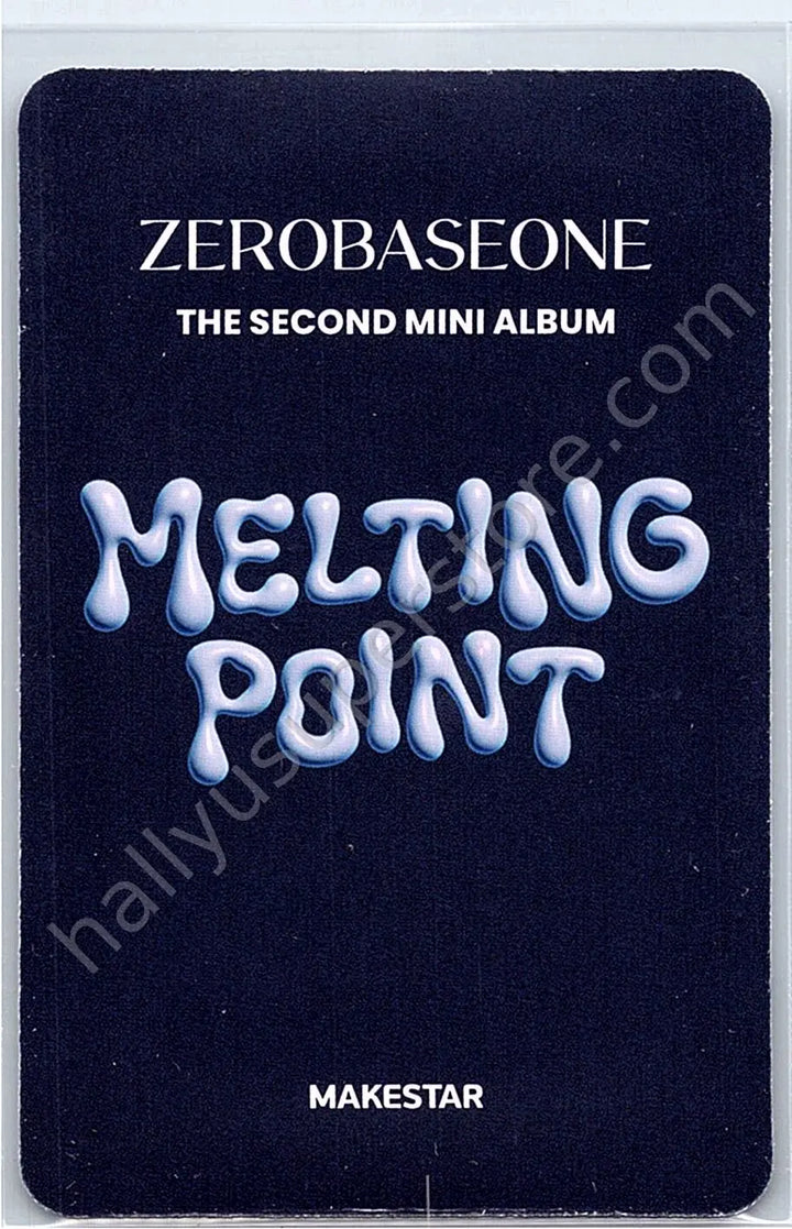 ZEROBASEONE - Hao - Melting Point digipack version makestar pob (pre-order benefit)