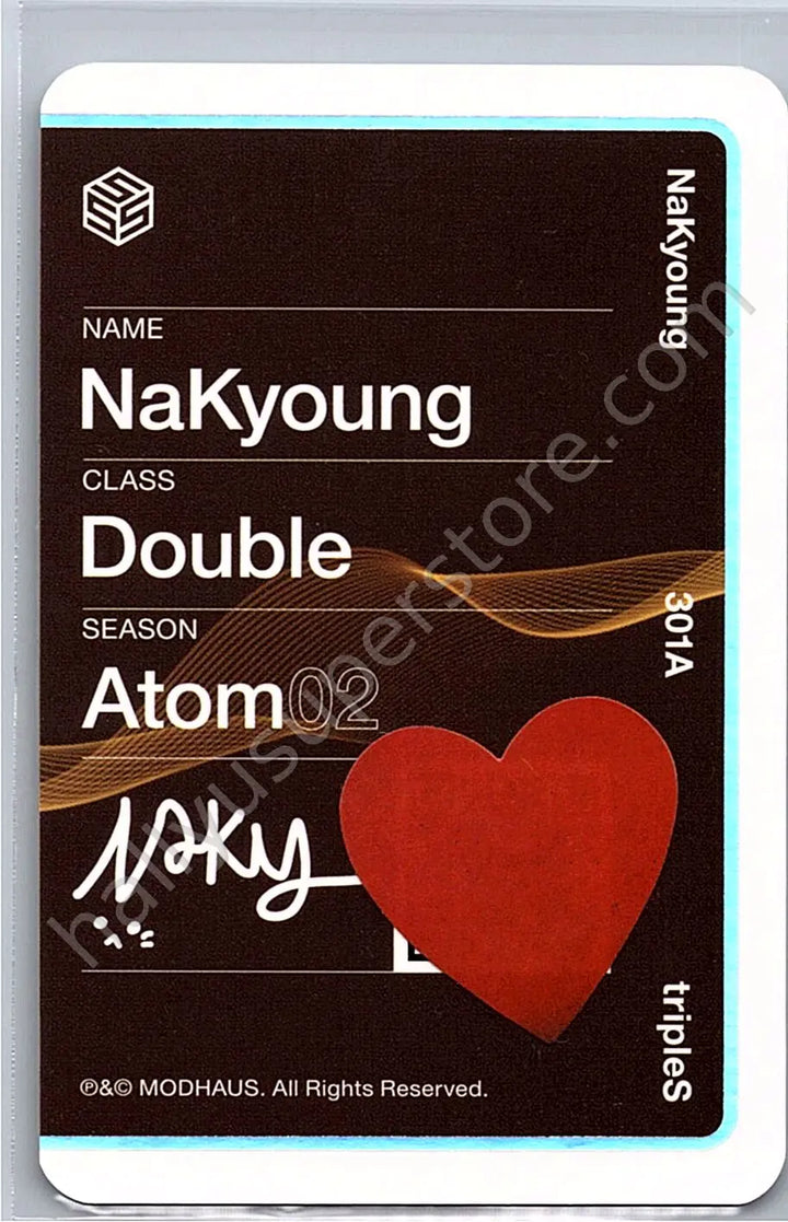 tripleS - Nakyoung - Beyond Beauty album photocard objekt music album (UNSCANNED)
