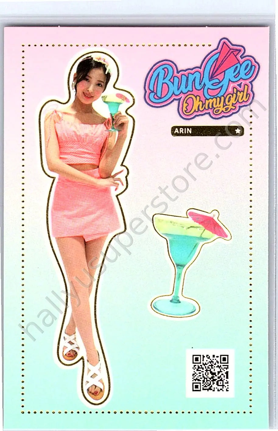 OH MY GIRL - Arin - Fall in Love album photocard double-sided