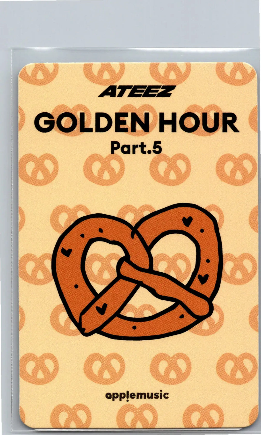 ATEEZ "GOLDEN HOUR : Part.5" - Apple Music Drink Event Photocard [26.06.29]