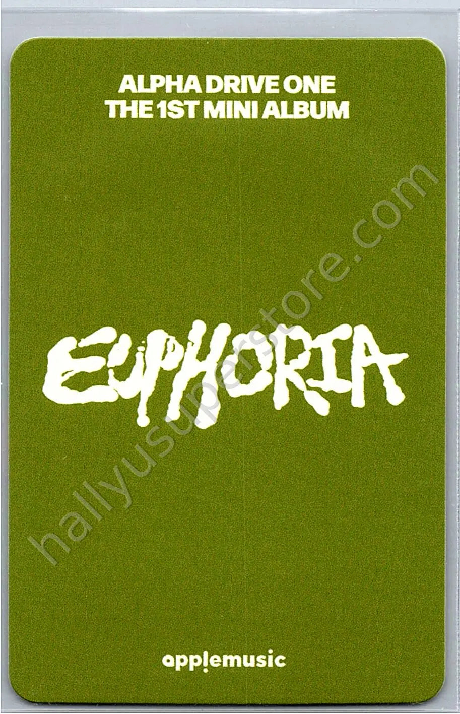 ALPHA DRIVE ONE - Sanghyeon - EUPHORIA apple music lucky draw (LD) star road version vegetable