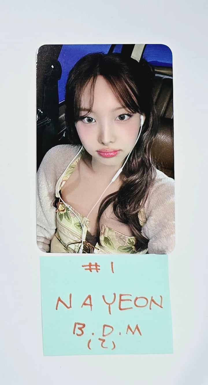 TWICE "With YOU-th" Mini 13th - Blue Dream Media Pre-Order Benefit Photocard [24.3.6] - HALLYUSUPERSTORE