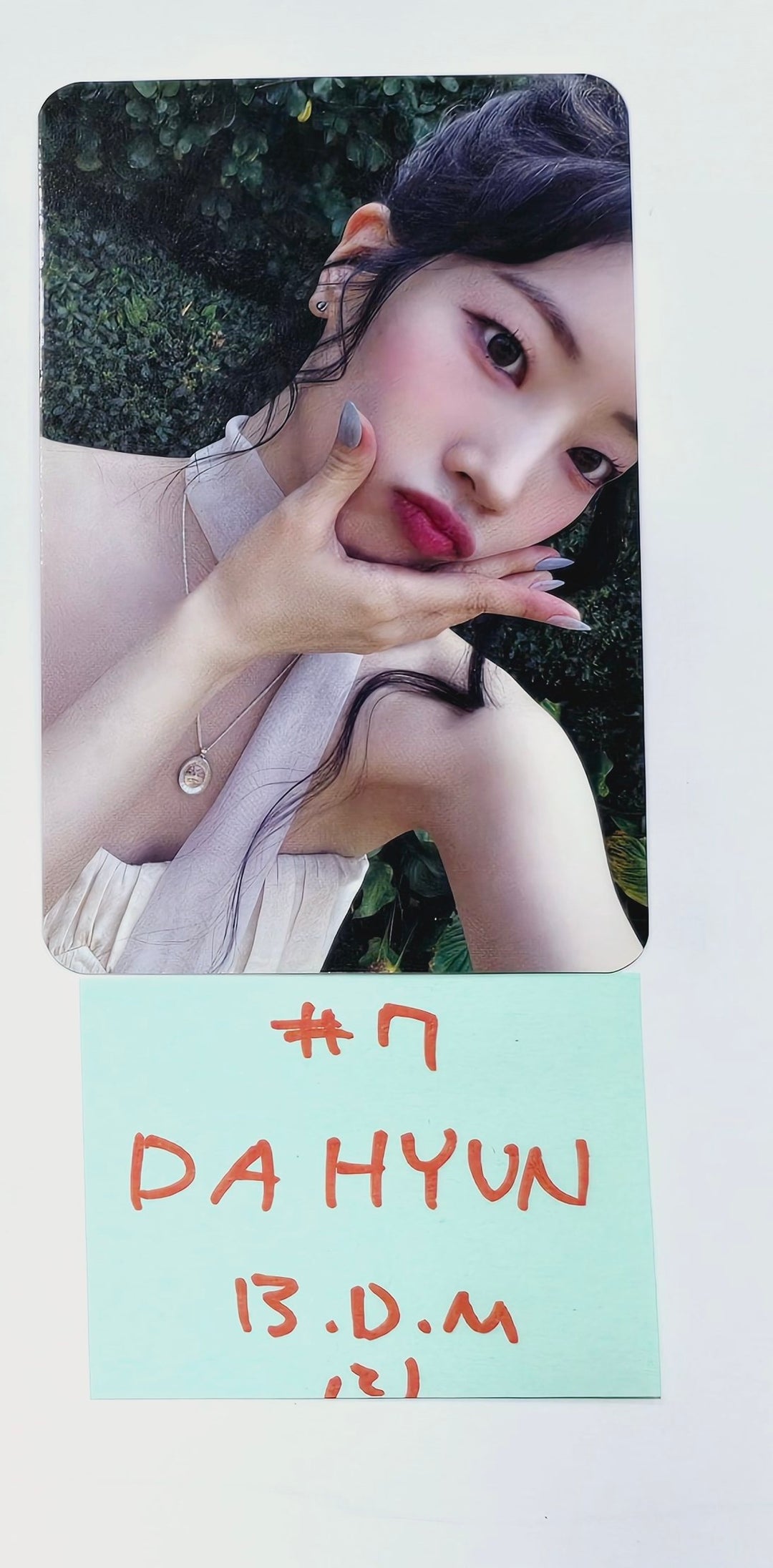 TWICE "With YOU-th" Mini 13th - Blue Dream Media Pre-Order Benefit Photocard [24.3.6] - HALLYUSUPERSTORE