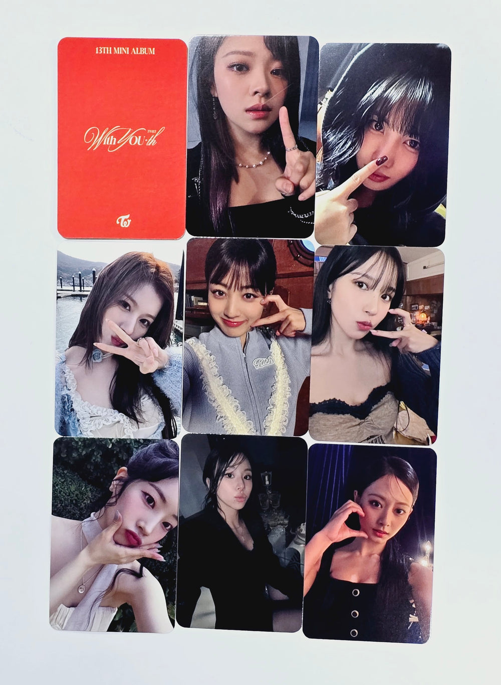 TWICE "With YOU-th" Mini 13th - Blue Dream Media Pre-Order Benefit Photocard [24.3.6] - HALLYUSUPERSTORE