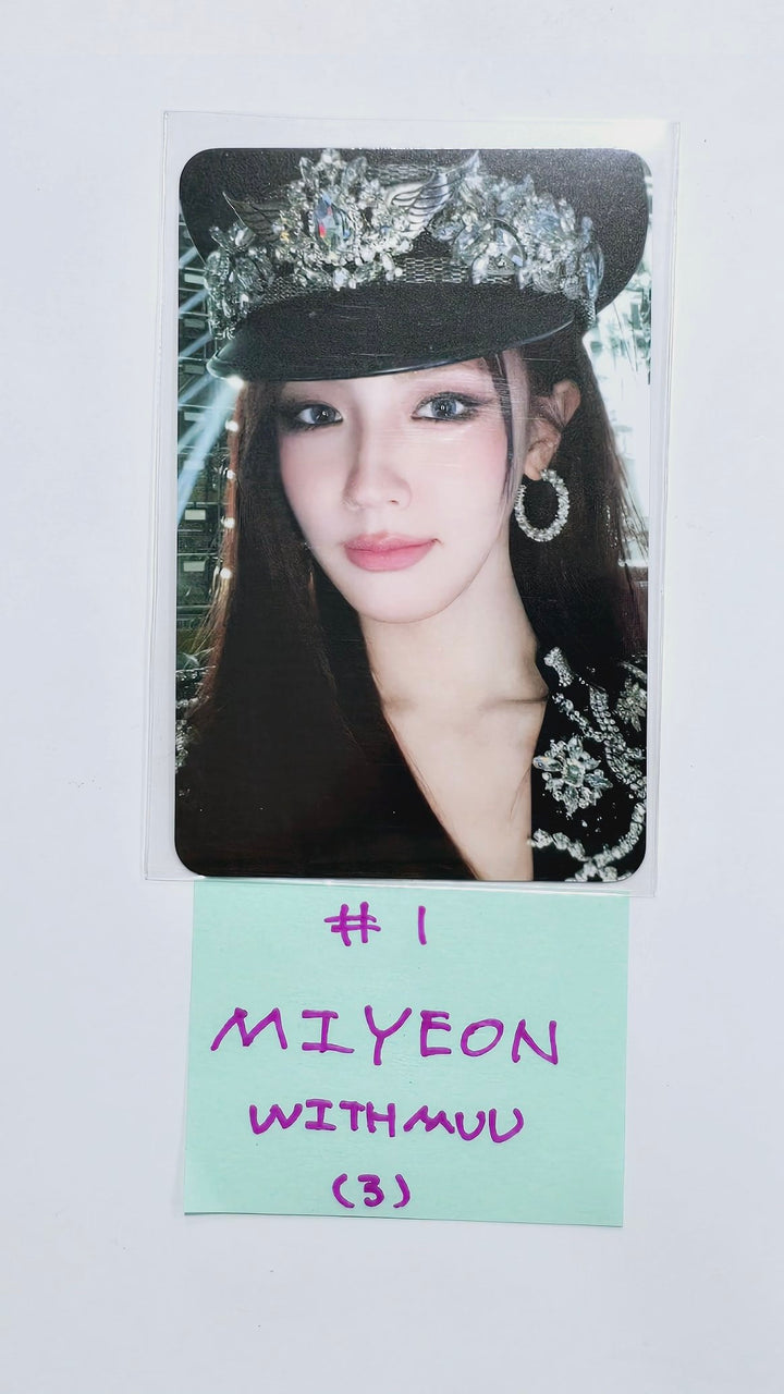 (g) I-DLE "2" 2nd Full Album - Withmuu Fansign Event Photocard [24.3.6] - HALLYUSUPERSTORE