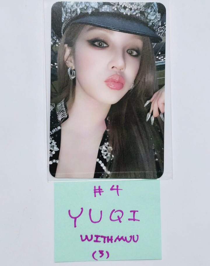 (g) I-DLE "2" 2nd Full Album - Withmuu Fansign Event Photocard [24.3.6] - HALLYUSUPERSTORE