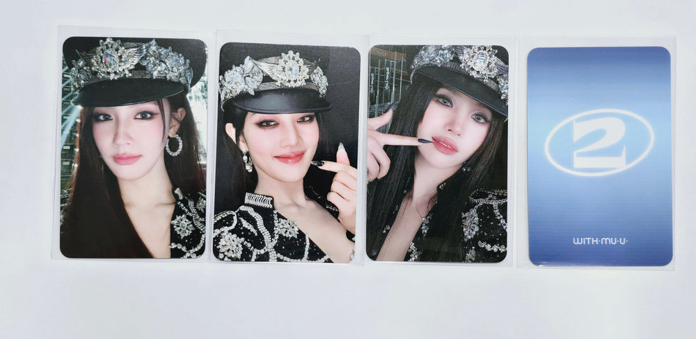 (g) I-DLE "2" 2nd Full Album - Withmuu Fansign Event Photocard [24.3.6] - HALLYUSUPERSTORE