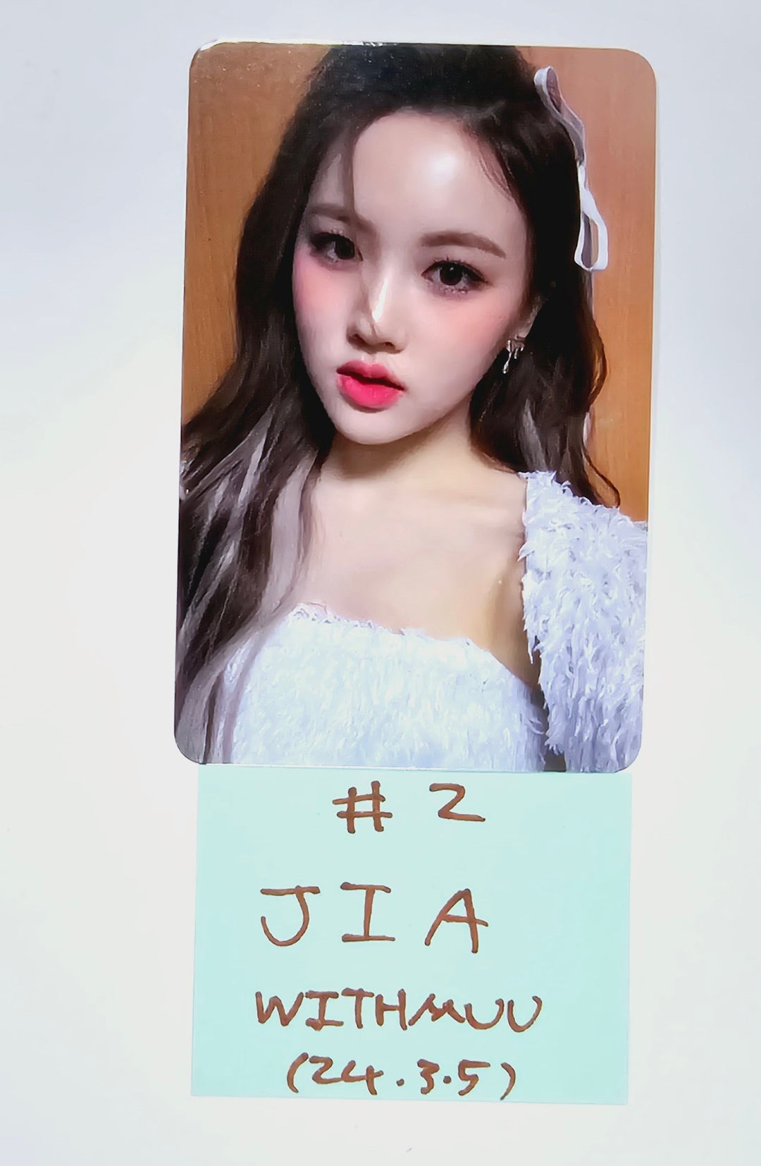 TRI.BE "Diamond" - Withmuu Fansign Event Winner Photocard [24.3.6] - HALLYUSUPERSTORE
