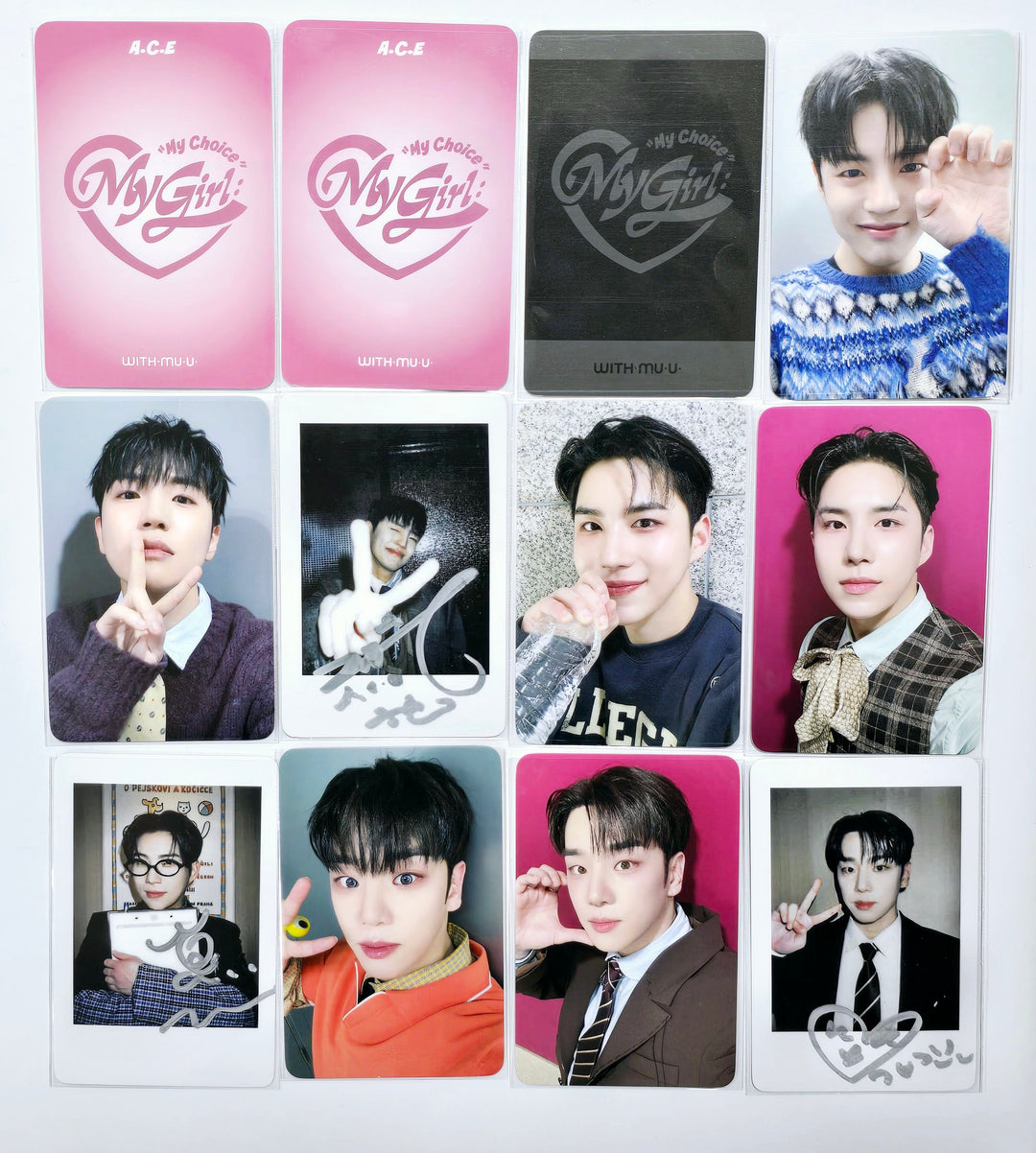 A.C.E My Girl : “My Choice” - Withmuu Lucky Draw Event Photocard [24.3.6] (Restocked 3/8) - HALLYUSUPERSTORE